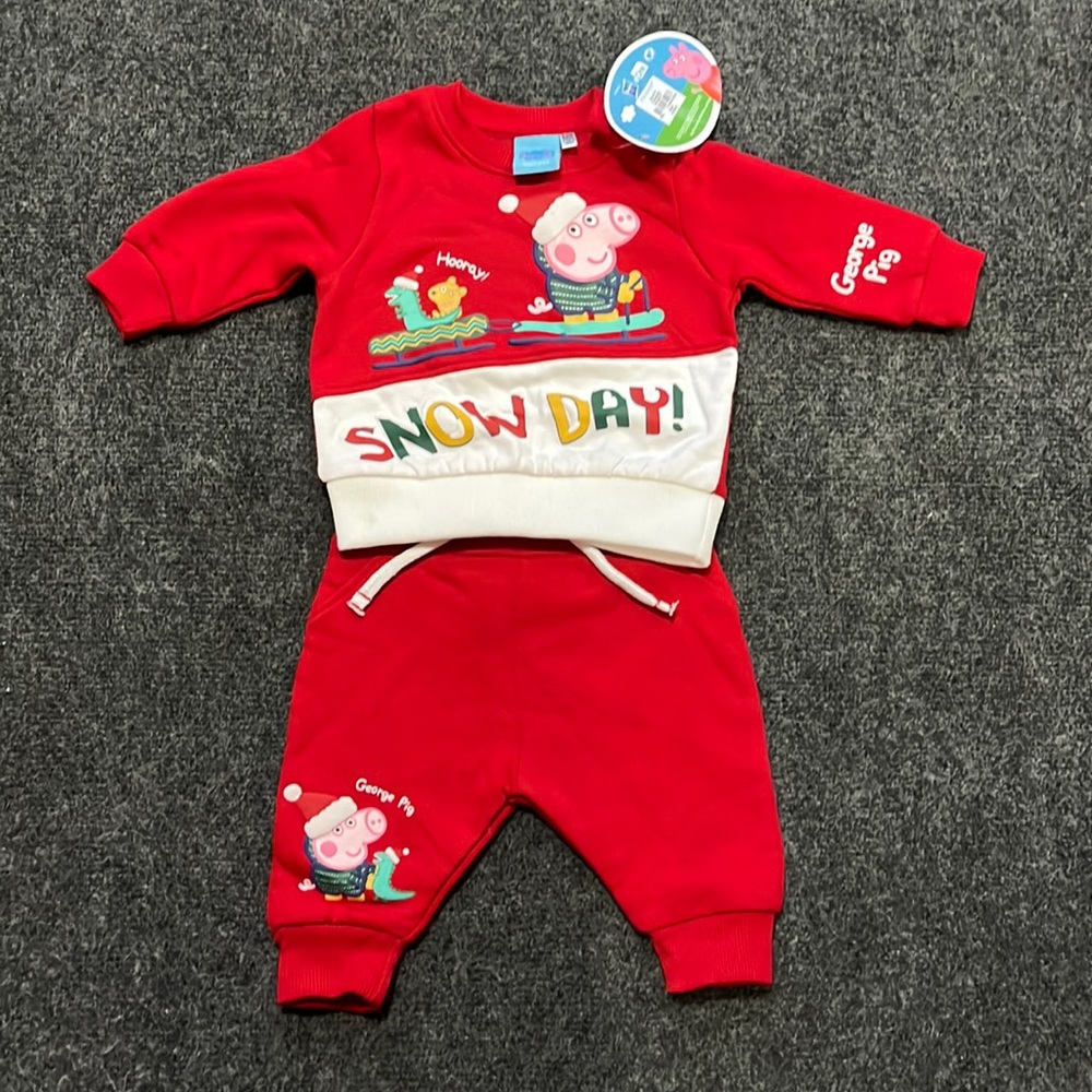 Peppa Pig George Pig sweatsuit NWT 0-3m bundle to save